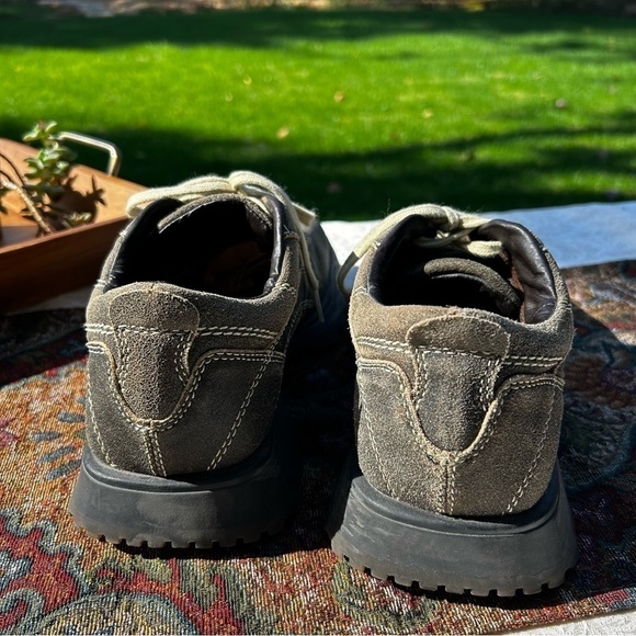 Men's BED | STU Suede Square Toe Lace Up Oxfords Shoes - NWOB | Size 44 - Picture 3 of 7